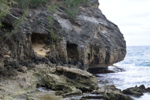 Höhlen beim Shipwreck Beach